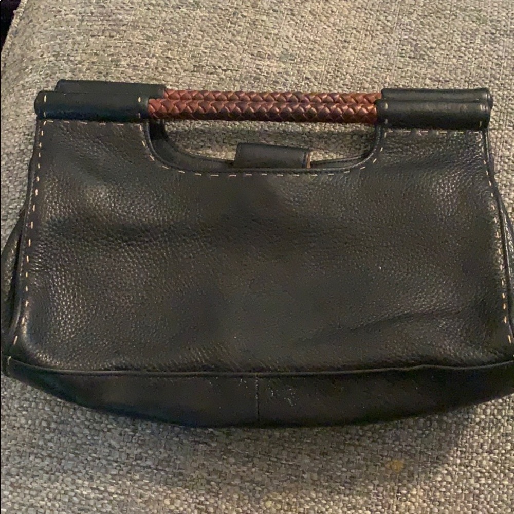 Black handbag